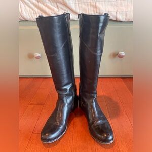 Women’s Frye Zip Riding Boots Black Size 7 1/2